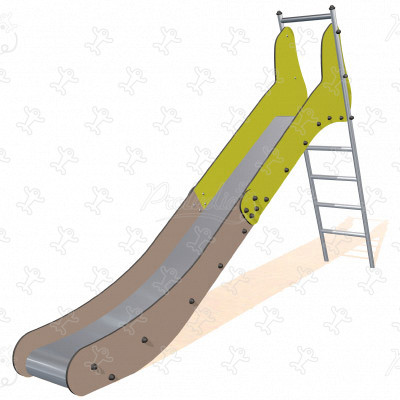 Šmýkačka Maxi J1011 detské ihriská klasické herné zariadenia Šmykľavky obrázok 3d