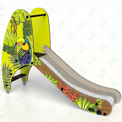 Šmýkačka Mini J1012-GA® detské ihriská grafic games povrchová úprava amazone obrázok 3d