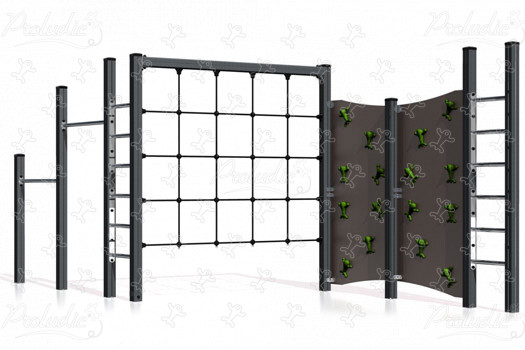 J1605-M detské ihriská zariadenia pre rovnováhu a lezenie zariadenia pre rovnováhu a lezenie obrázok 3d