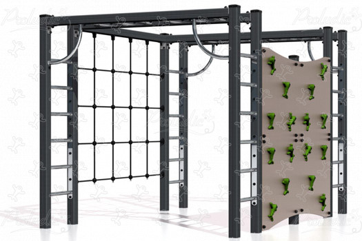 J1606-M detské ihriská zariadenia pre rovnováhu a lezenie zariadenia pre rovnováhu a lezenie obrázok 3d