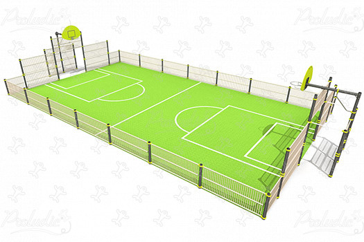 Muga aréna J22200 Šport a fitnes acti’fun multi-use games areas obrázok 3d