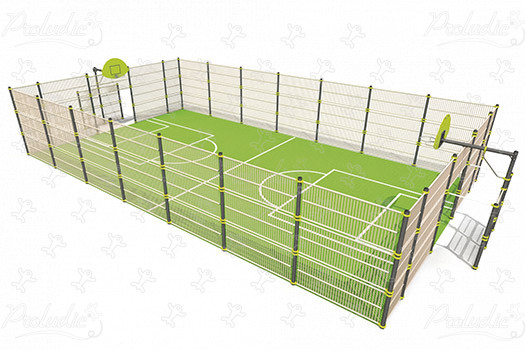 Muga aréna J22202 Šport a fitnes acti’fun multi-use games areas obrázok 3d
