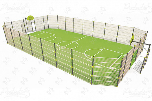 Muga aréna J22211 Šport a fitnes acti’fun multi-use games areas obrázok 3d