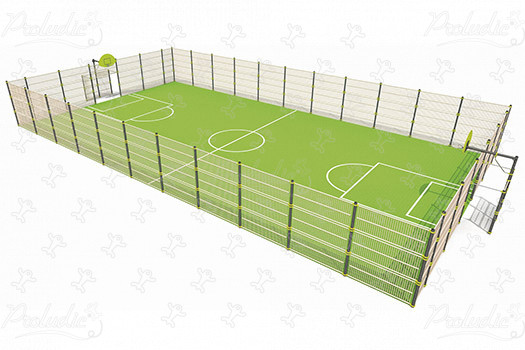 Muga aréna J22214 Šport a fitnes acti’fun multi-use games areas obrázok 3d