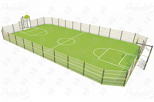 Muga aréna J22216 Šport a fitnes acti’fun multi-use games areas obrázok 3d