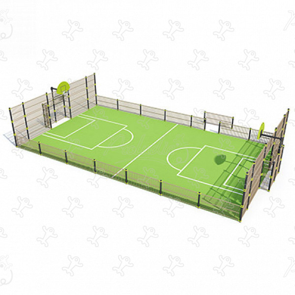 Muga aréna J22227® Šport a fitnes acti’fun multi-use games areas obrázok 3d