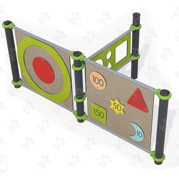 Tréningová stena J22228® Šport a fitnes acti’fun multi-use games areas obrázok 3d