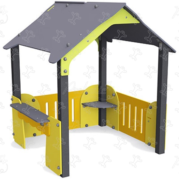 Domček Mini J236® detské ihriská klasické herné zariadenia malé domčeky obrázok 3d