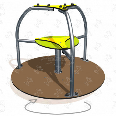 Kolotoč Tournicolo J2401 detské ihriská dynamické herné zariadenia otáčavé herné zariadenia obrázok 3d