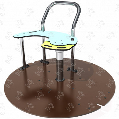 Kolotoč Tourbillon J2403 detské ihriská dynamické herné zariadenia otáčavé herné zariadenia obrázok 3d