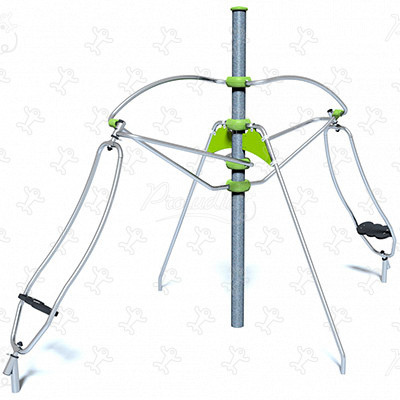 Kolotoč Gyrosat J2594-M detské ihriská dynamické herné zariadenia otáčavé herné zariadenia obrázok 3d