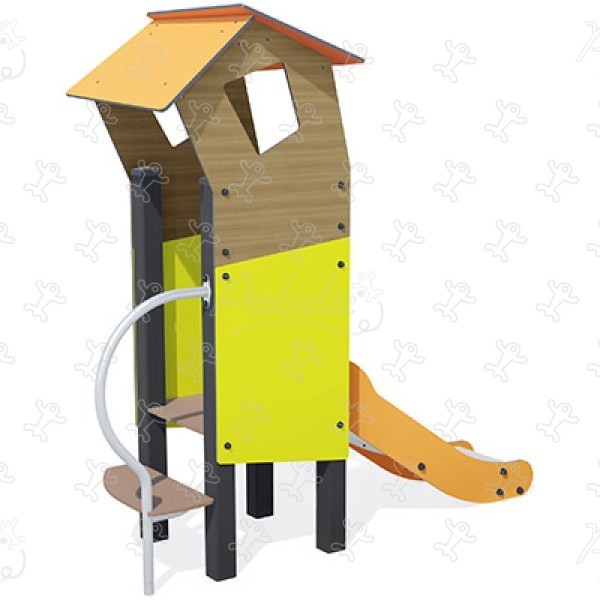 Rozprávková šmýkačka J2626® detské ihriská klasické herné zariadenia adventure obrázok 3d