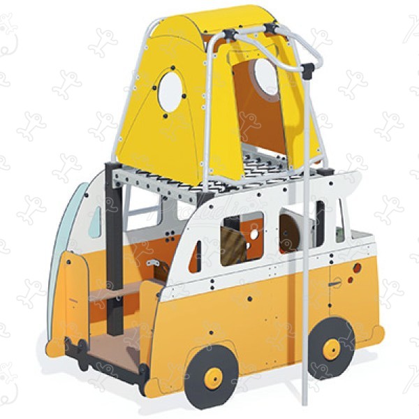 Minivan surfer J2627® detské ihriská tematické herné zariadenia adventure obrázok 3d