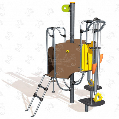 Vežička Sahari J2671-M detské ihriská senzorické a didaktické herné zariadenia herné zariadenia do pieskoviska obrázok 3d