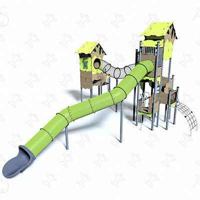 Zostava Forest Nature J2688® detské ihriská tematické herné zariadenia adventure obrázok 3d