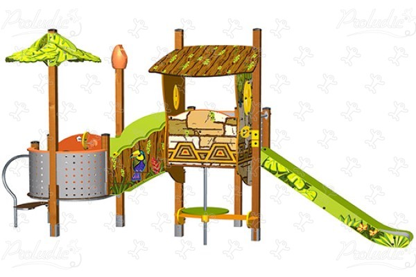 J3302-GA detské ihriská grafic games povrchová úprava amazone obrázok 3d