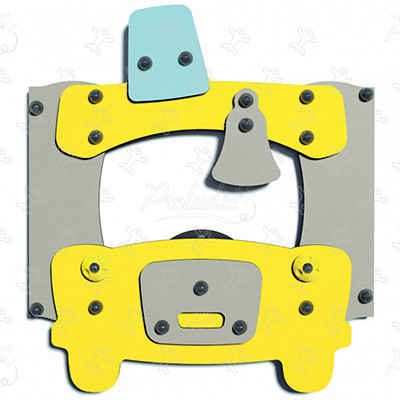 Autíčko J3412 detské ihriská senzorické a didaktické herné zariadenia herné panely & zvukové a hudobné herné prvky obrázok 3d