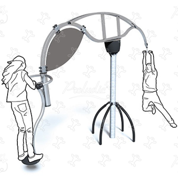 Kolotoč Skysurf J3505 detské ihriská acti’fun dynamické zariadenia obrázok 3d