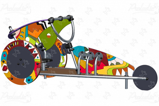 Dragster J3601-GE detské ihriská grafic games povrchová úprava etnik obrázok 3d