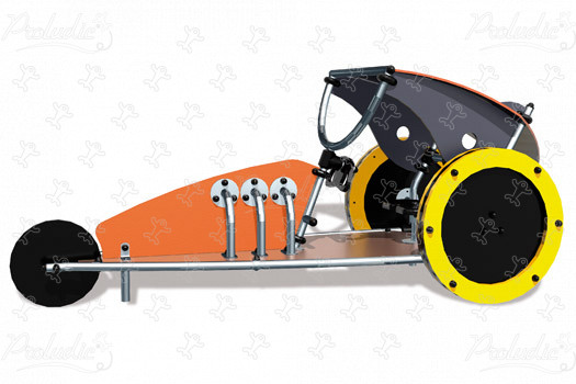 Dragster J3601 detské ihriská tematické herné zariadenia metropolis obrázok 3d