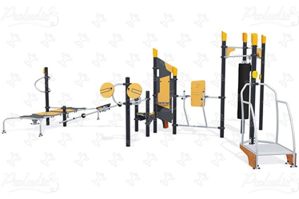 Zábavno-športová atrakcia J37103® Šport a fitnes acti’fun acti’fit obrázok 3d