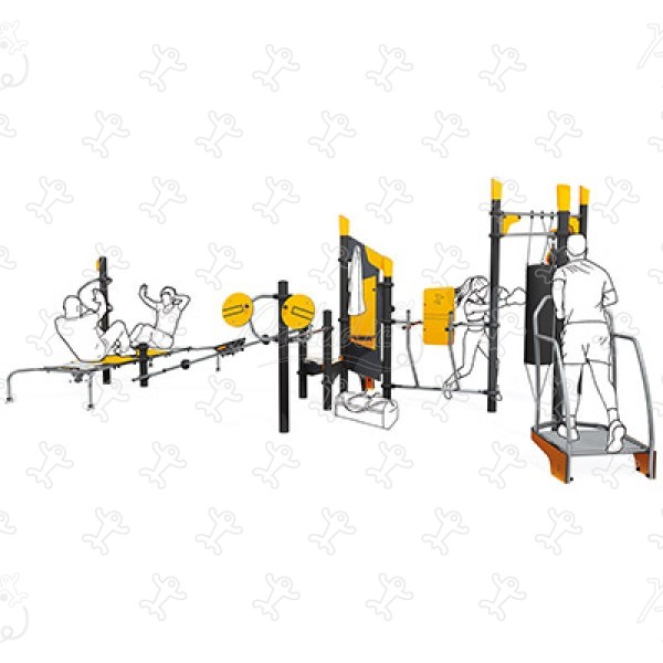 Zábavno-športová atrakcia J37103® Šport a fitnes acti’fun acti’fit obrázok 3d