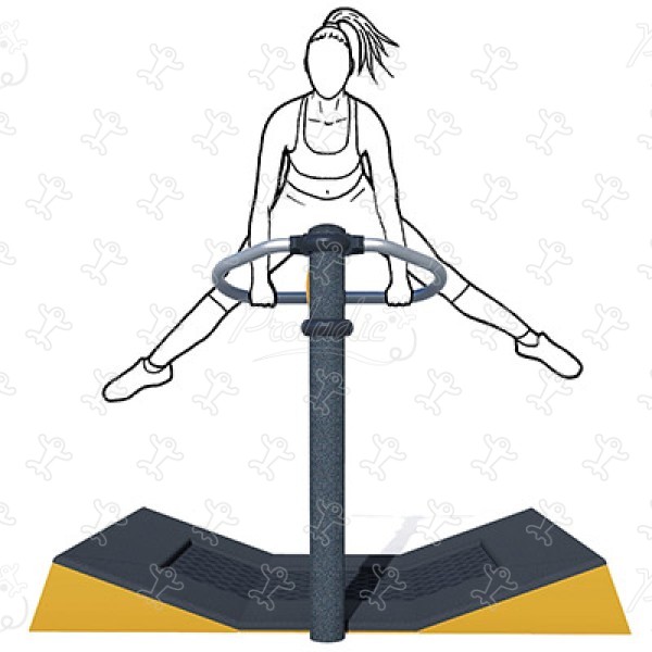 Fitness trampolína J37200® detské ihriská acti’fun acti’fit obrázok 3d