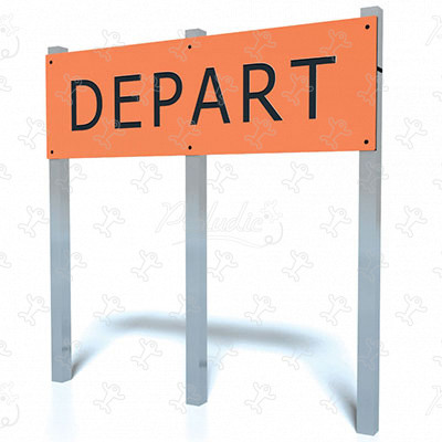 Štart-cieľ označenie J3722 detské ihriská acti’fun acti’ninja obrázok 3d