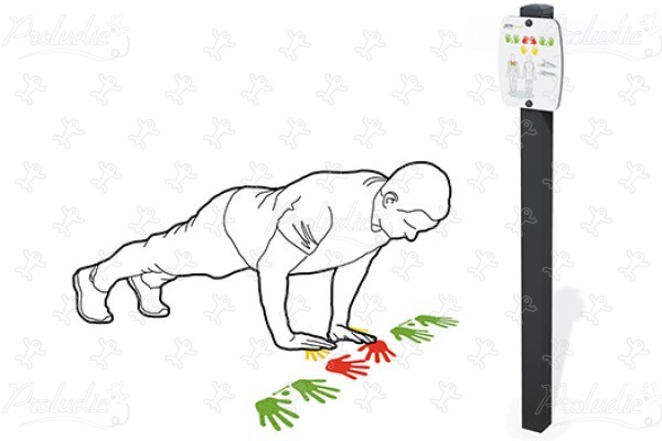 Cvičebný panel J37221 Šport a fitnes acti’fun acti’fit obrázok 3d