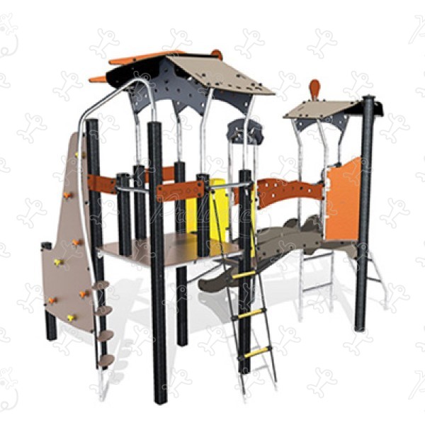 J38352 detské ihriská tematické herné zariadenia metropolis obrázok 3d