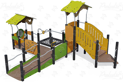 J38554® detské ihriská tematické herné zariadenia adventure obrázok 3d