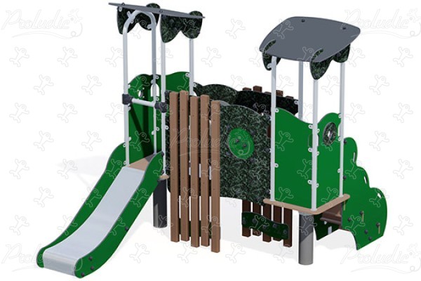 J38702-HDPE® detské ihriská diabolo baby obrázok 3d