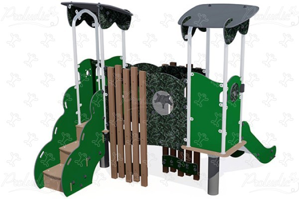 J38702-HDPE® detské ihriská diabolo baby obrázok 3d