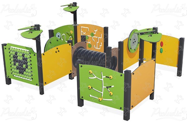 Senzorický labyrint J38712® detské ihriská senzorické a didaktické herné zariadenia diabolo obrázok 3d