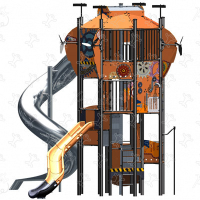 Veľká veža J47101-GF detské ihriská grafic games povrchová úprava metropolis obrázok 3d