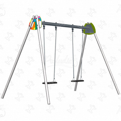 2 klasické sedáky J472-GG detské ihriská grafic games povrchová úprava grafic obrázok 3d