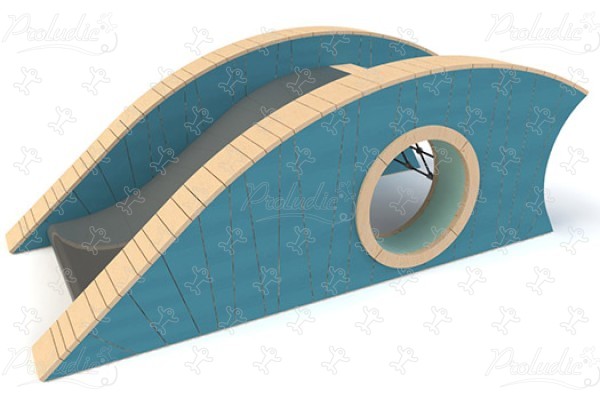 Vlna - šmykľavka J49131® detské ihriská klasické herné zariadenia boats and seascapes obrázok 3d