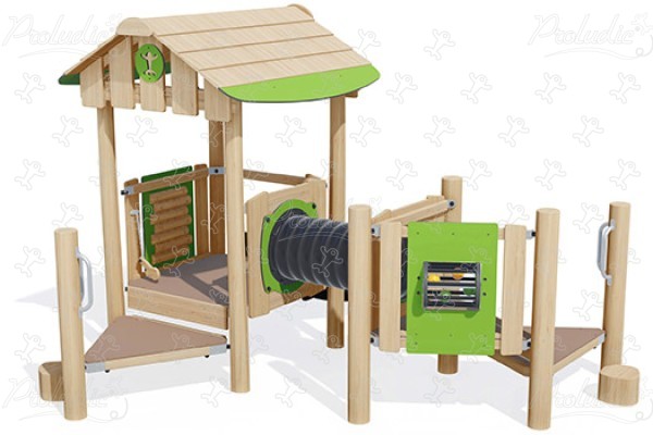 J49253® detské ihriská sustainable natural wood equipment multifunkčné zariadenia obrázok 3d