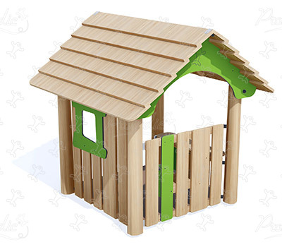 J49259 detské ihriská sustainable natural wood equipment klasické herné zariadenia obrázok 3d