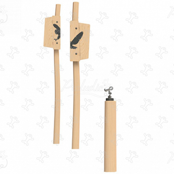 Anamorfóza sova J4952® detské ihriská senzorické a didaktické herné zariadenia herné panely & zvukové a hudobné herné prvky obrázok 3d