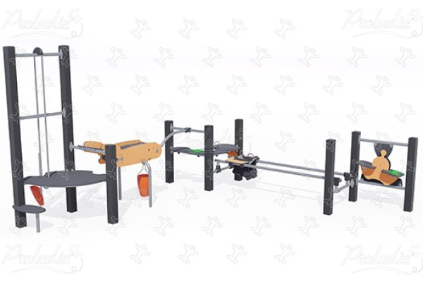 Pieskovisková fabrika J5000-M detské ihriská senzorické a didaktické herné zariadenia piesková fabrika obrázok 3d