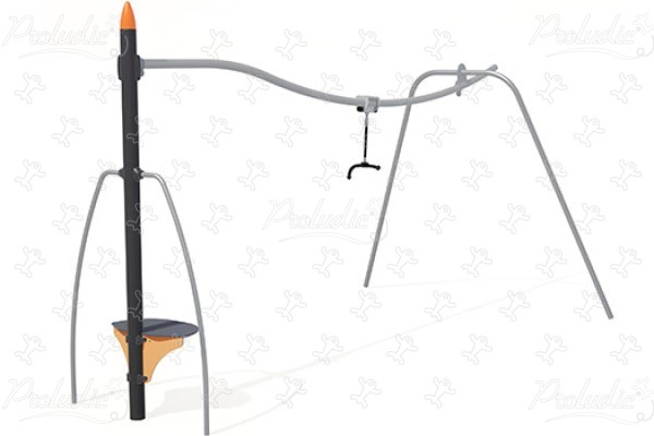 Lanovka J515 detské ihriská dynamické herné zariadenia posuvné herné zariadenia obrázok 3d
