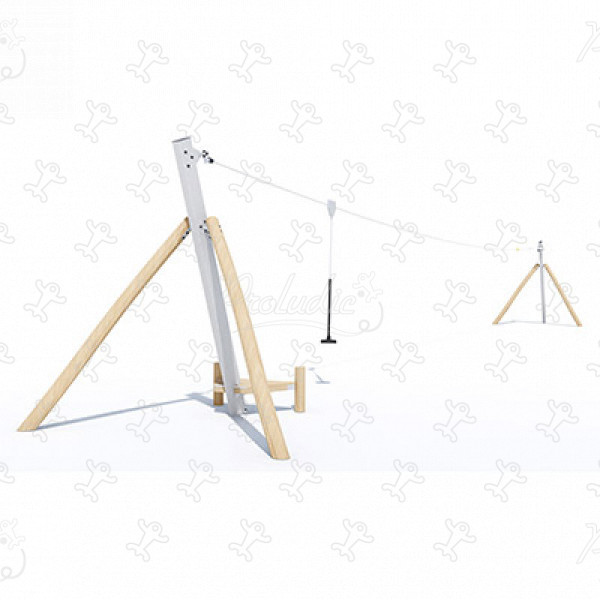 Lanovka J519 detské ihriská dynamické herné zariadenia klasické herné zariadenia obrázok 3d