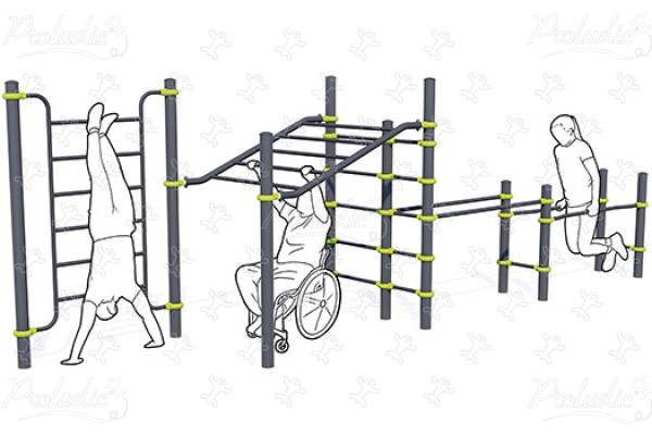 Zostava inkluzívna J5221® Šport a fitnes acti’fun acti’street obrázok 3d