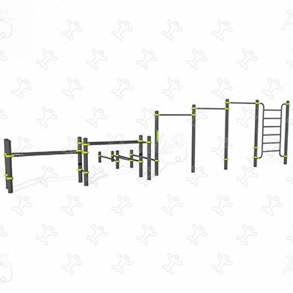 Zostava inkluzívna J5222® Šport a fitnes acti’fun acti’street obrázok 3d