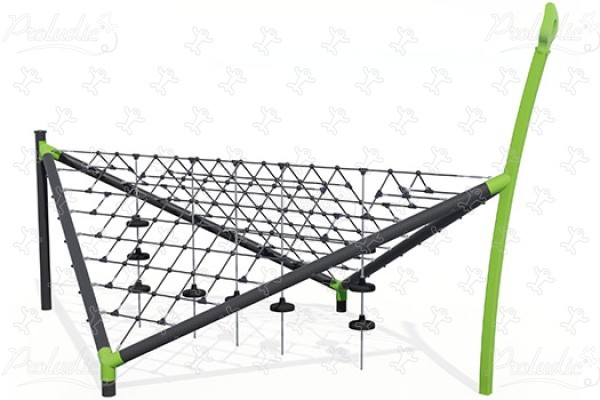 J57002 detské ihriská zariadenia pre rovnováhu a lezenie rope structures obrázok 3d