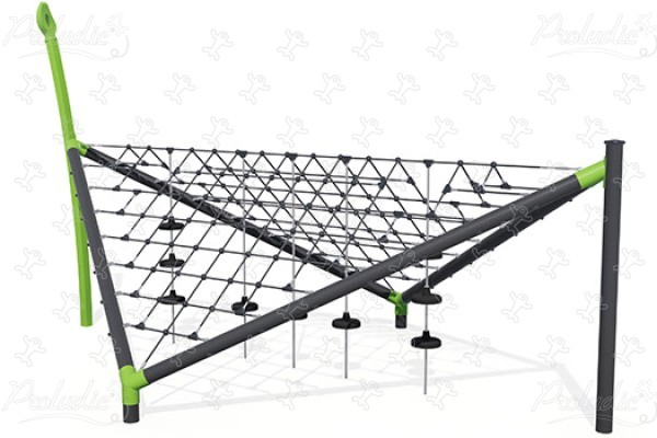 J57002 detské ihriská zariadenia pre rovnováhu a lezenie rope structures obrázok 3d
