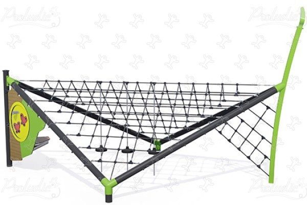 J57004 detské ihriská zariadenia pre rovnováhu a lezenie rope structures obrázok 3d