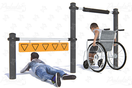 J5930® detské ihriská acti’fun acti’ninja obrázok 3d