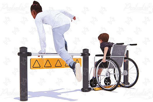 J5932® detské ihriská acti’fun acti’ninja obrázok 3d